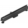 Mexen Flat Wall scurgere liniară montare în perete 2 în 1 60 cm, Neagră - 1730060
