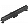 Mexen Flat Wall falhoz rögzített vonalmenti folyóka 2 az 1-ben, 70 cm, fekete - 1730070