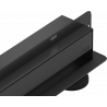 Mexen Flat Wall fali lefolyó a falon 2 az 1-ben 80 cm, fekete - 1730080