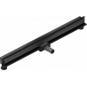 Mexen Flat Wall scurgere liniară perete 2 în 1, 80 cm, negru - 1730080