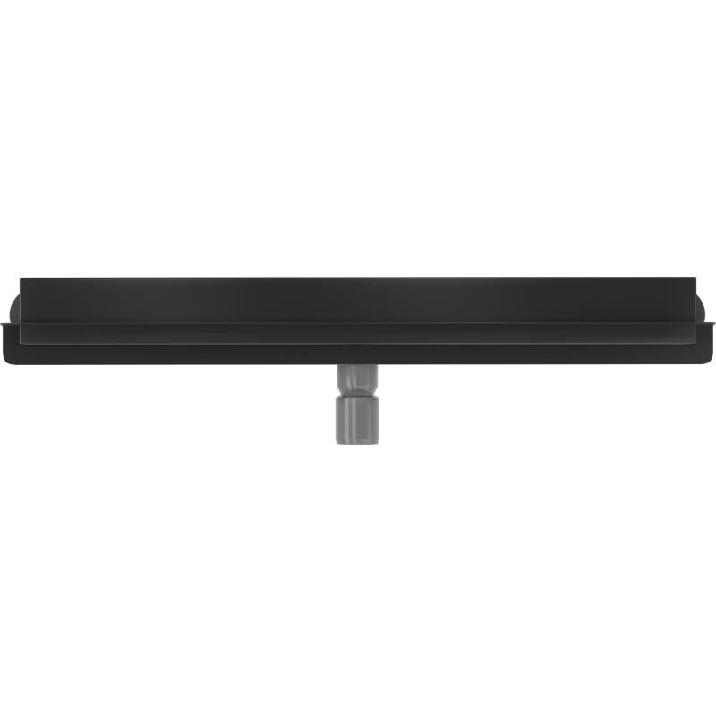 Mexen Flat Wall 2 az 1-ben fali vonali lefolyó 80 cm, fekete - 1730080