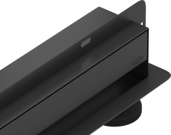 Mexen Flat Wall faliális beépítésű vonalmentesítő 2 az 1-ben, 100 cm, fekete - 1730100