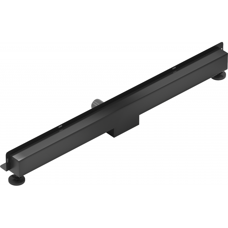 Mexen Flat Wall scurgere liniară de perete 2 în 1 100 cm, negru - 1730100