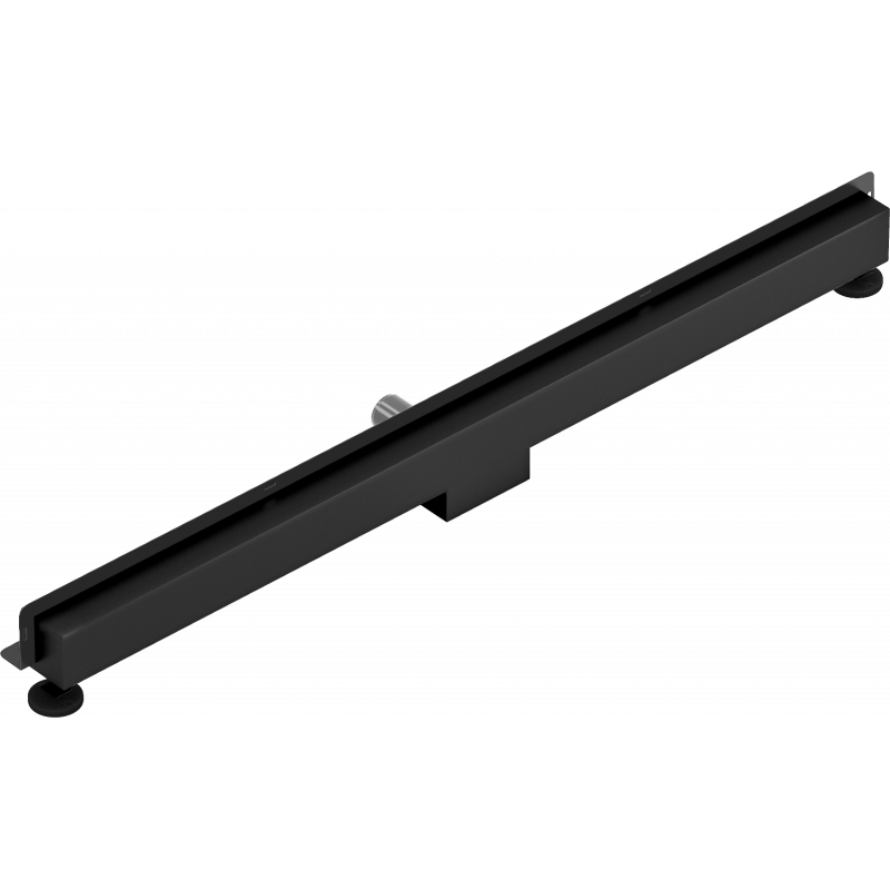 Mexen Flat Wall Mexen Flat fali lefolyó 2 az 1-ben 110 cm, fekete - 1730110