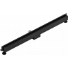 Mexen Flat Wall scurgere de perete 2în1 110 cm, negru - 1730110