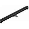 Mexen Flat Wall scurgere liniară montare în perete 2 în 1 110 cm, Neagră - 1730110
