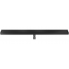 Mexen Flat Wall 2 az 1-ben fali vonalmenti lefolyó 120 cm, fekete - 1730120