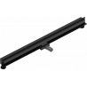 Mexen Flat Wall scurgere liniară montare în perete 2 în 1 120 cm, Neagră - 1730120