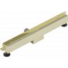Mexen Flat Wall scurgere liniară montare în perete 2 în 1 70 cm, Aurie - 1530070