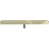 Mexen Flat Wall 2 az 1-ben fali zuhanyfolyóka 80 cm, Arany - 1530080