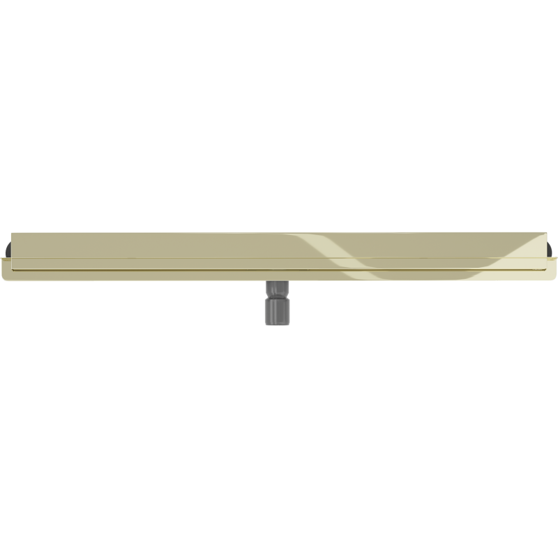 Mexen Flat Wall scurgere liniară de perete 2în1 90 cm, aurie - 1530090