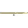 Mexen Flat Wall rigolă liniară de perete 2 în 1 120 cm, aurie - 1530120