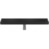 Mexen Flat Wall scurgere liniară montare în perete 2 în 1 60 cm, Neagră - 1730060