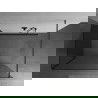 Mexen Kioto perete dus Walk-in 130 x 100 cm, transparent, gun metal - 800-130-212-95-00-100
