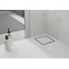 Mexen Flat-Q M13 grătar de scurgere pătrat 15 x 15 cm, inox - 1010015
