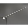Mexen Kioto Walk-in zuhanyfal 120 x 70 cm, átlátszó, kefeelt nikkelezett - 800-120-212-97-00-070