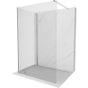 Mexen Kioto perete căduitoare Walk-in 100 x 85 cm, transparent, nichel periat - 800-100-212-97-00-085