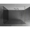 Mexen Kioto perete căduitoare Walk-in 100 x 85 cm, transparent, nichel periat - 800-100-212-97-00-085