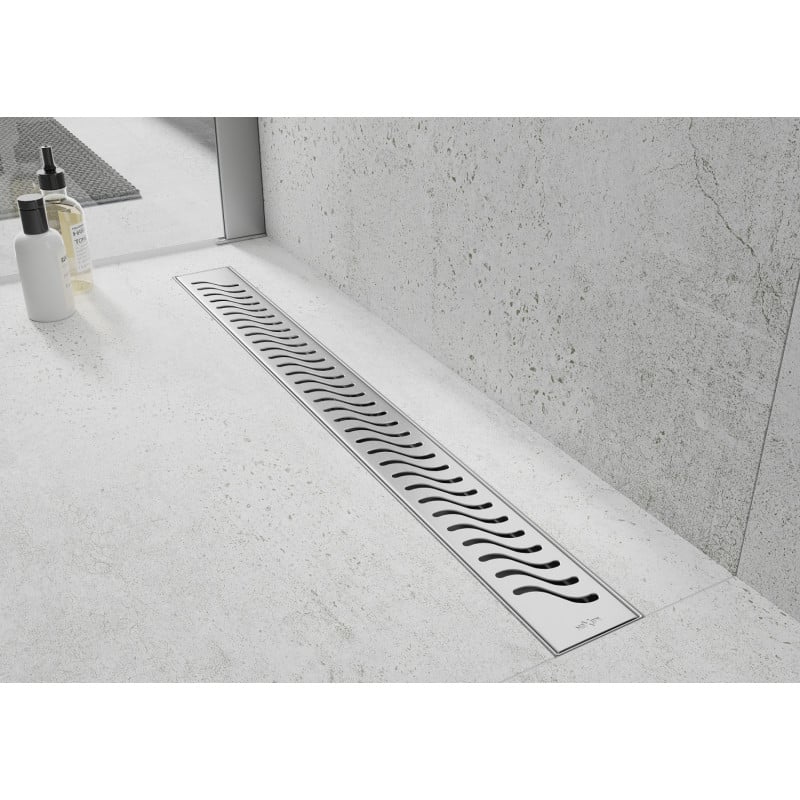 Mexen Flat M09 masca pentru scurgere liniară 80 cm, inox - 1028080