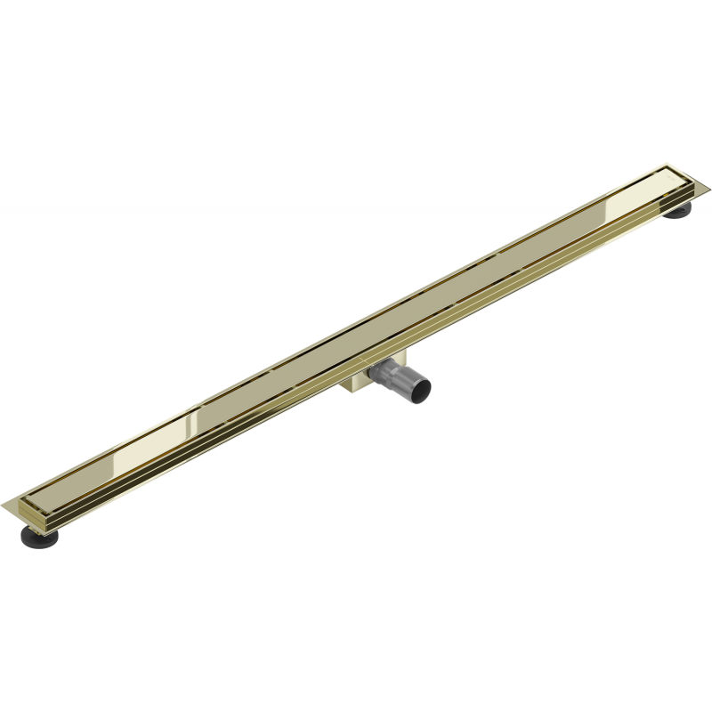 Mexen Flat M13 rigolă liniară 2în1 120 cm, auriu - 1510120