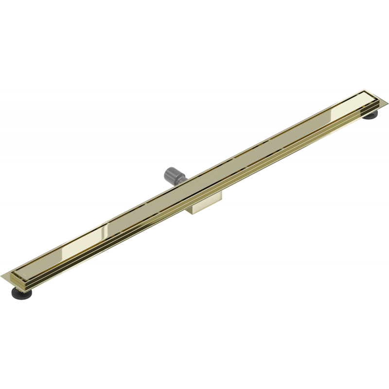 Mexen Flat M13 rigolă liniară 2în1 120 cm, auriu - 1510120