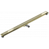 Mexen Flat M13 scurgere liniară 2 în 1, 140 cm, auriu - 1510140