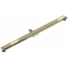 Mexen Flat M13 2 az 1-ben zuhanyfolyóka 140 cm, Arany - 1510140