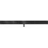 Mexen Flat M13 scurgere liniară 2 în 1 120 cm, Neagră - 1710120