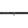 Mexen Flat M13 scurgere liniară 2în1 130 cm, negru - 1710130