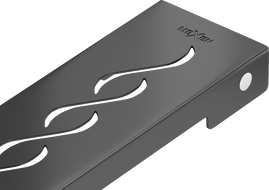 Mexen Flat Masca M18 pentru scurgere liniară 60 cm, neagră - 1723060