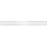 Mexen Flat M33 vonalmenti vízelvezető fedél 70 cm, inox - 1033070