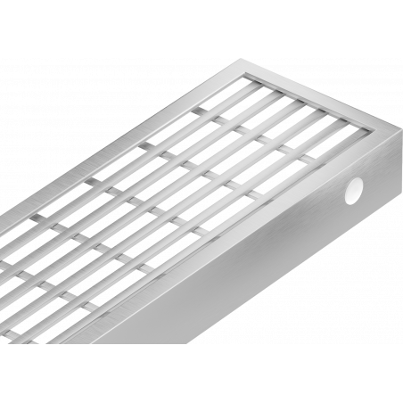 Mexen Flat M33 vonalmenti vízelvezető fedél 70 cm, inox - 1033070