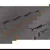 Mexen Kioto panou de duș Walk-in 140 x 70 x 40 cm, model negru, aur roz - 800-140-070-221-60-70-040