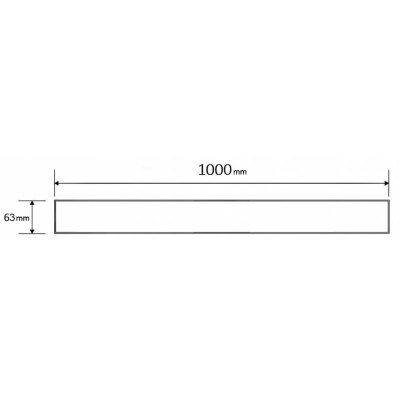 Mexen Flat M33 lineáris lefolyóhoz tartozó fedele, 100 cm, arany - 15330100