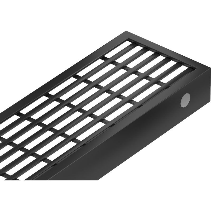 Mexen Flat M33 masca pentru scurgere linie de 60 cm, neagră - 1733060