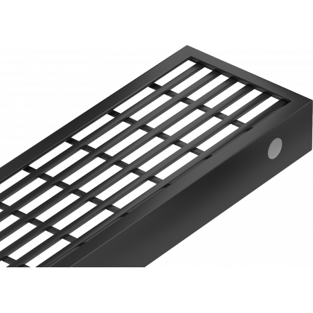 Mexen Flat M33 vonalmenti lefolyó burkolat, 70 cm, fekete - 1733070