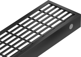 Mexen M33 mască pentru scurgerile de duș liniare 70 cm, Neagră - 1733070