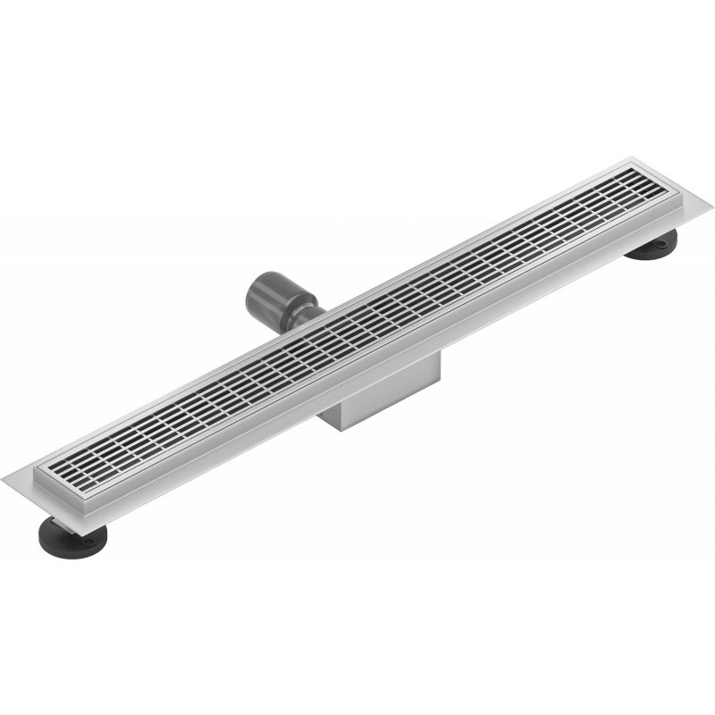Mexen Flat M33 rigolă liniară 60 cm, inox - 1033060-15