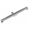 Mexen Flat M33 80 cm-es vonalmenti vízelvezető, inox - 1033080-15