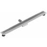 Mexen Flat M33 lineáris lefolyó 90 cm, inox - 1033090-15