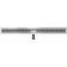 Mexen Flat M33 lineáris lefolyó 100 cm, inox - 1033100-15
