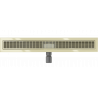 Mexen Flat M33 scurgere liniară 50 cm, auriu - 1533050-15