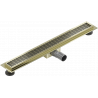 Mexen Flat M33 vonalmenti vízelvezető 60 cm, arany - 1533060-15