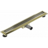 Mexen Flat M33 scurgere liniară 70 cm, Aurie - 1533070-15