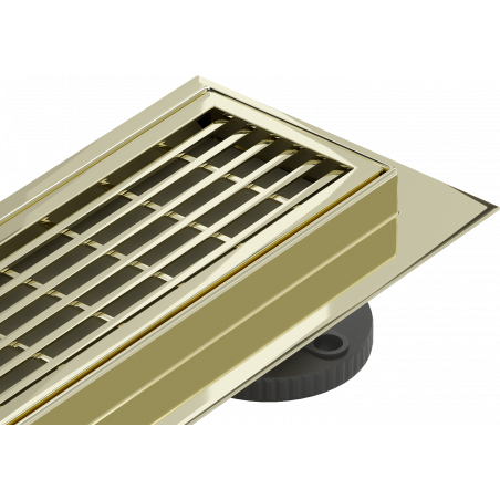 Mexen Flat M33 vonalmenti lefolyó 70 cm, arany - 1533070-15