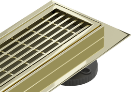 Mexen Flat M33 vonalmenti lefolyó 70 cm, arany - 1533070-15