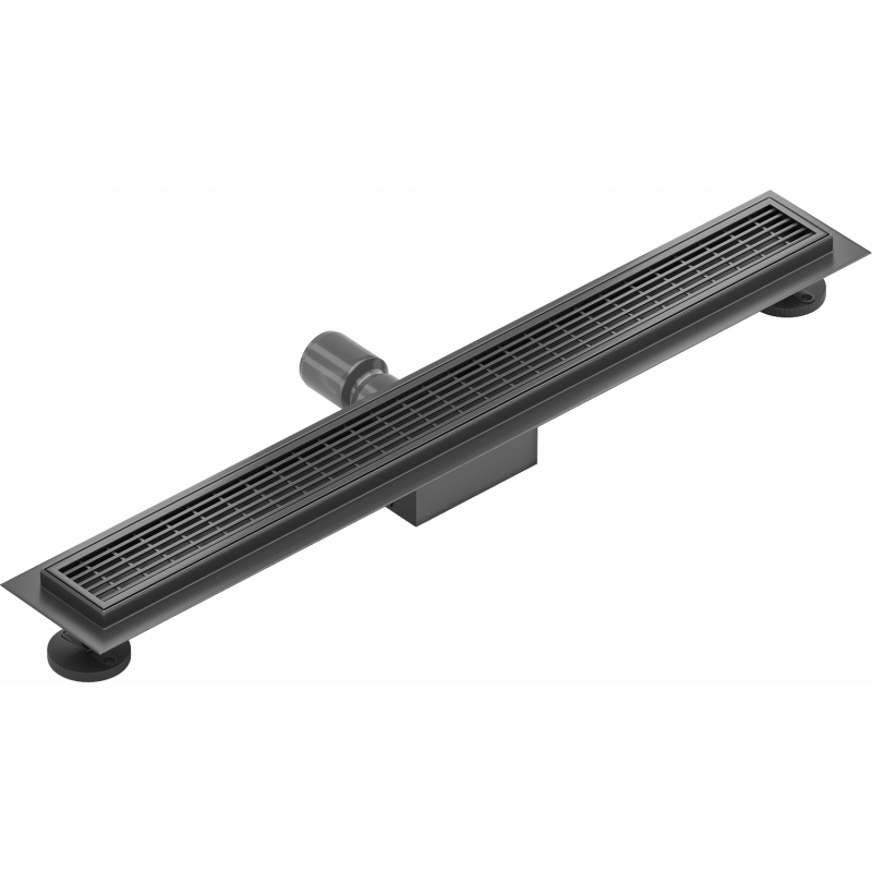 Mexen Flat M33 vonalmenti lefolyó 50 cm, fekete - 1733050-15