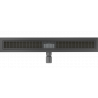 Mexen Flat M33 lineáris vízelvezető 60 cm, fekete - 1733060-15