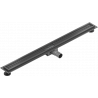 Mexen Flat M33 zuhanyfolyóka váza  80 cm, Fekete - 1733080-15