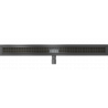 Mexen Flat M33 vonalmenti lefolyó 90 cm, fekete - 1733090-15